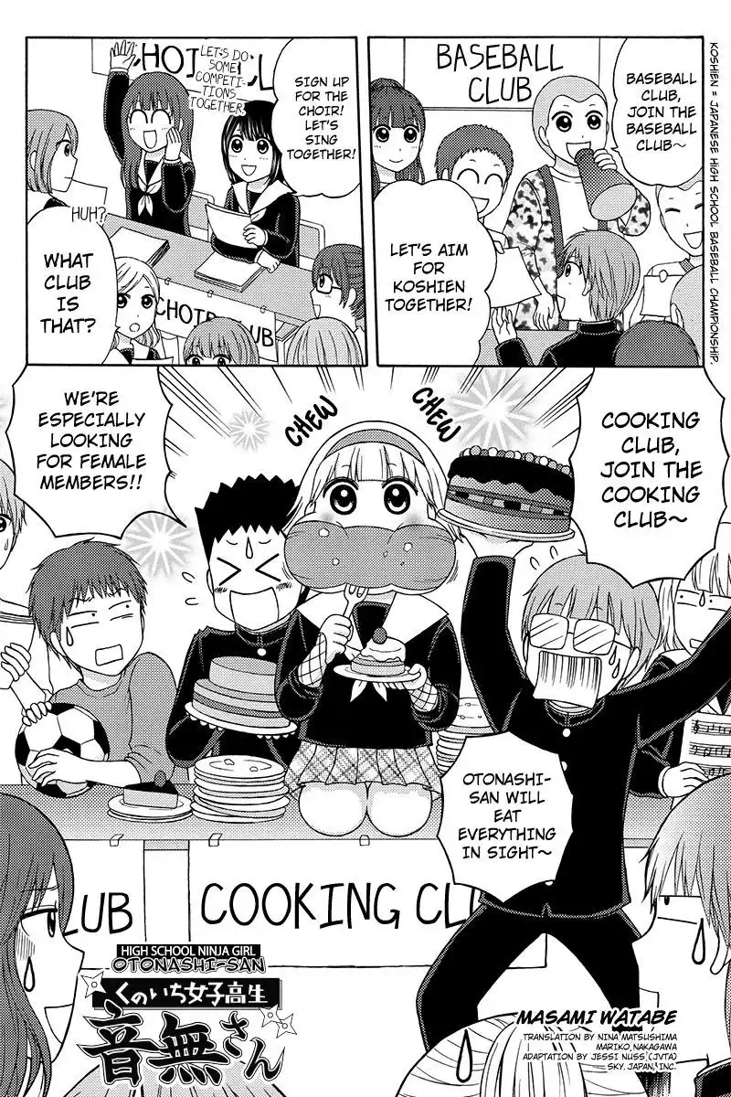 Kunoichi Joshikousei Otonashi-san Chapter 22 1